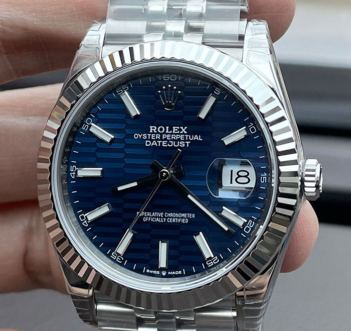 ROLEX DATEJUST41 BLUE MOTIF (VSF)