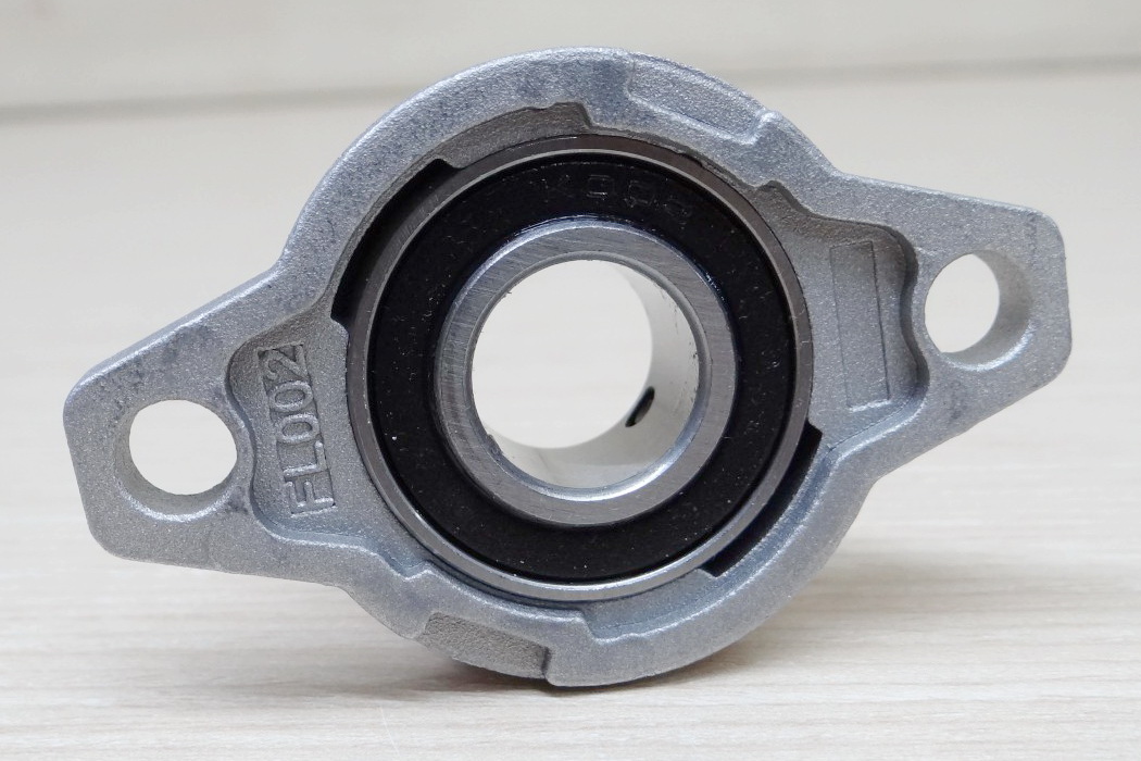KFL002 Flange Bearing Unit 15mm Zinc Alloy