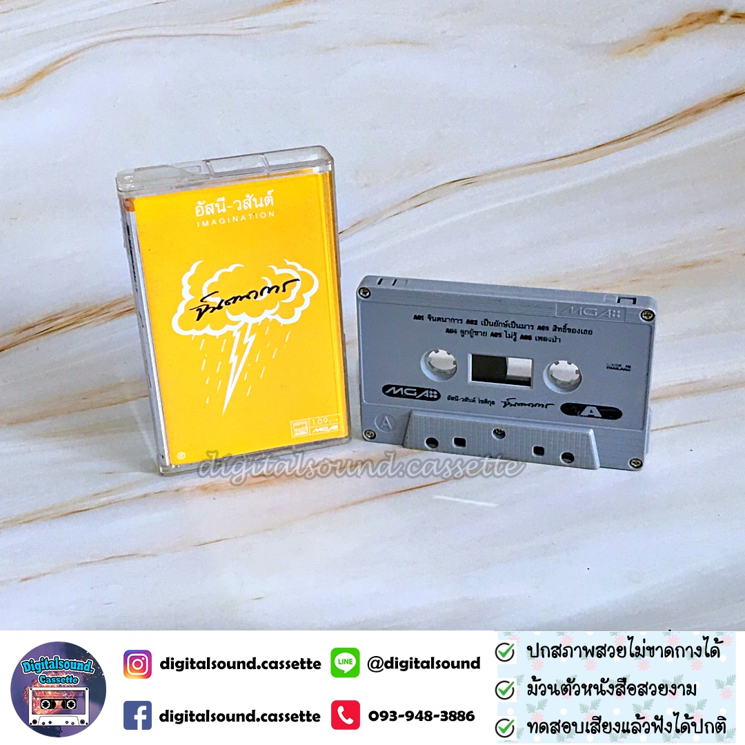 เทปคาสเซ็ท อัสนี - วสันต์ อัลบั้ม จินตนาการ