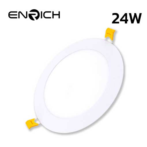 ดาวน์ไลท์ LED หน้ากลม 24W ENRICH SLIM D
