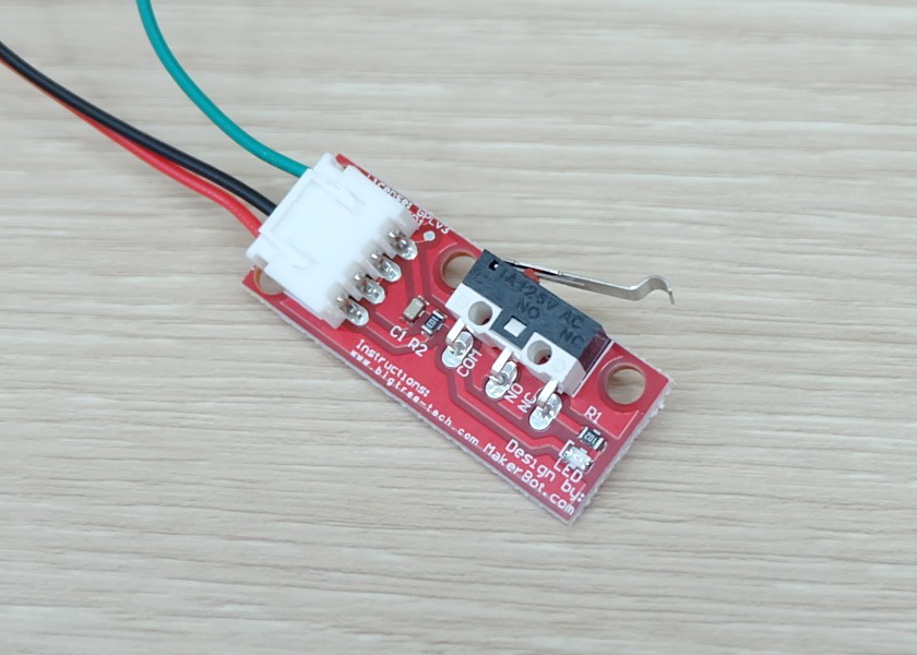 Limit Switch, บอร์ดแดง พร้อมสายต่อ 70 cm