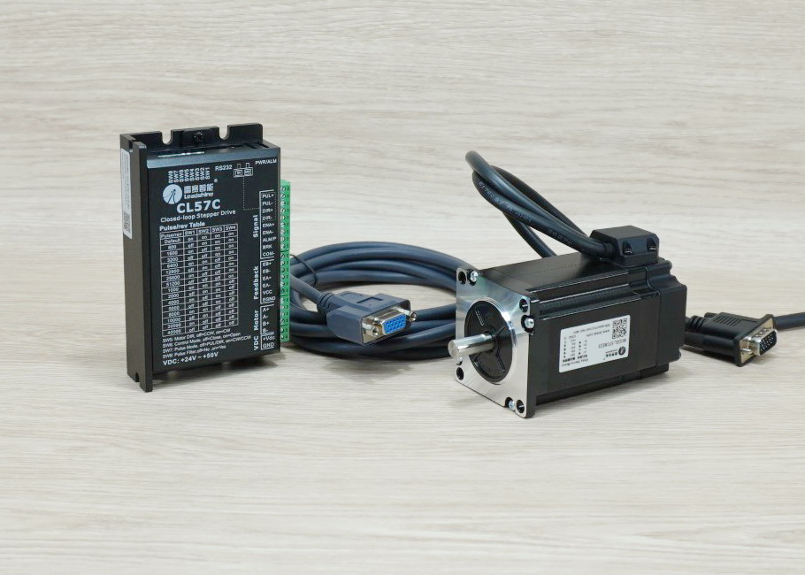 57CME23 Closed Loop Stepper Motor (Nema 23) แรงบิด 2.3N.m 5A Shaft 8mm + CL57C Driver