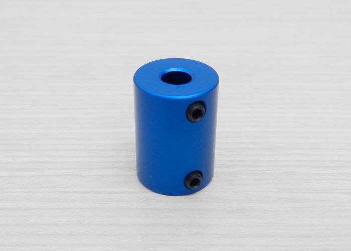 10 x 10 mm Rigid Top Wire Coupling D18 L25 mm (สีน้ำเงิน)