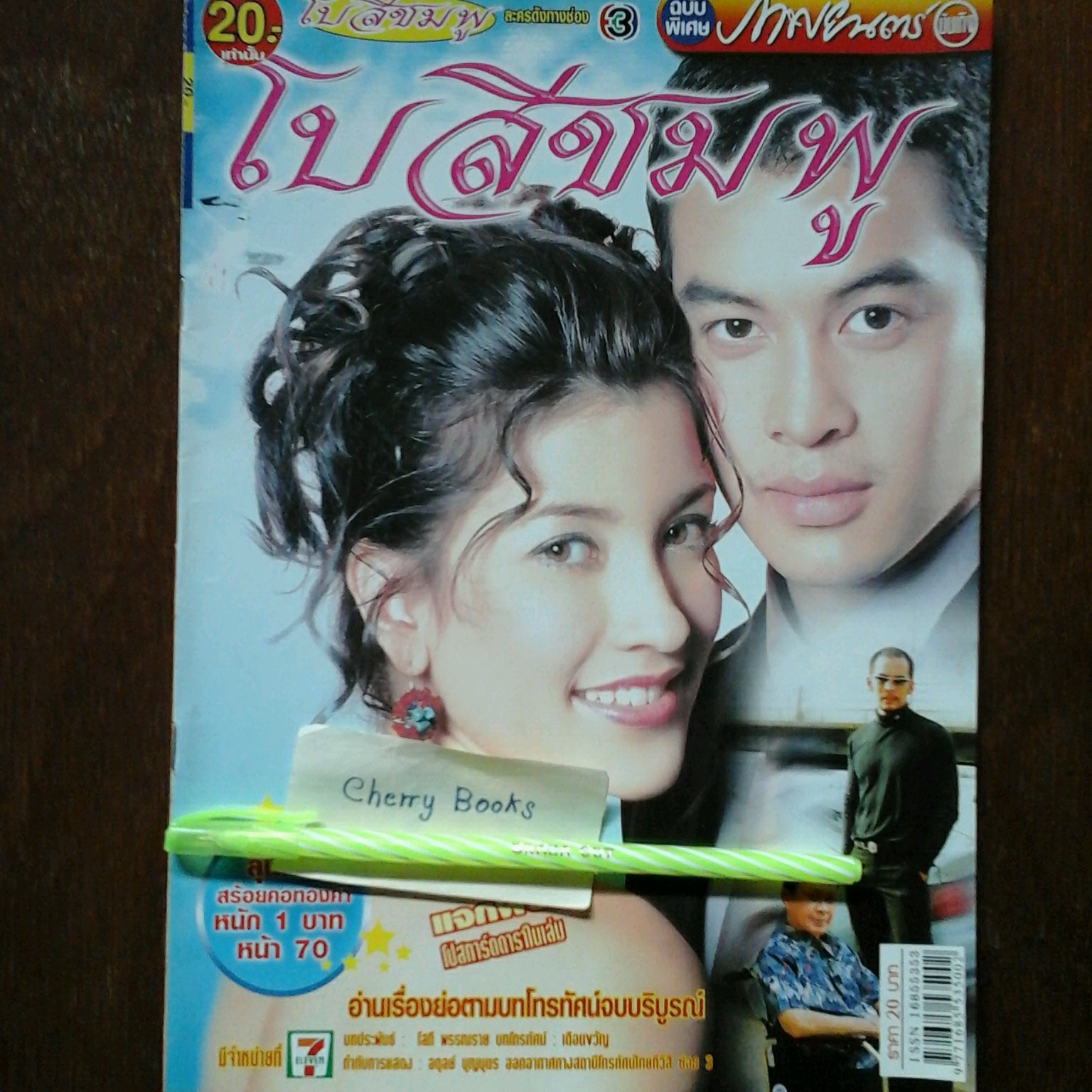 หนังสือเรื่องย่อละคร โบสีชมพู