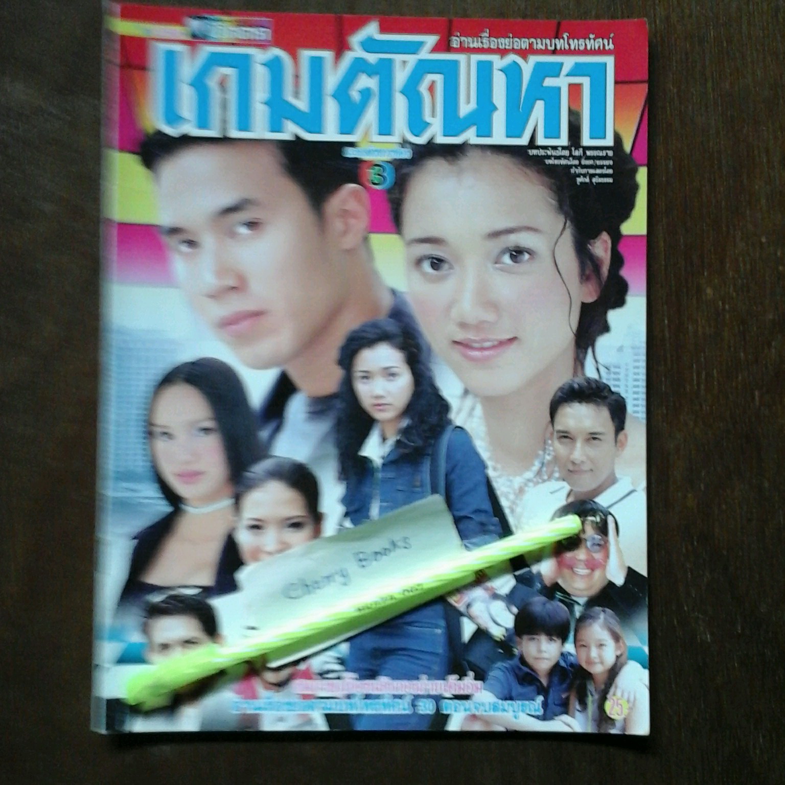 หนังสือเรื่องย่อละคร เกมตัณหา