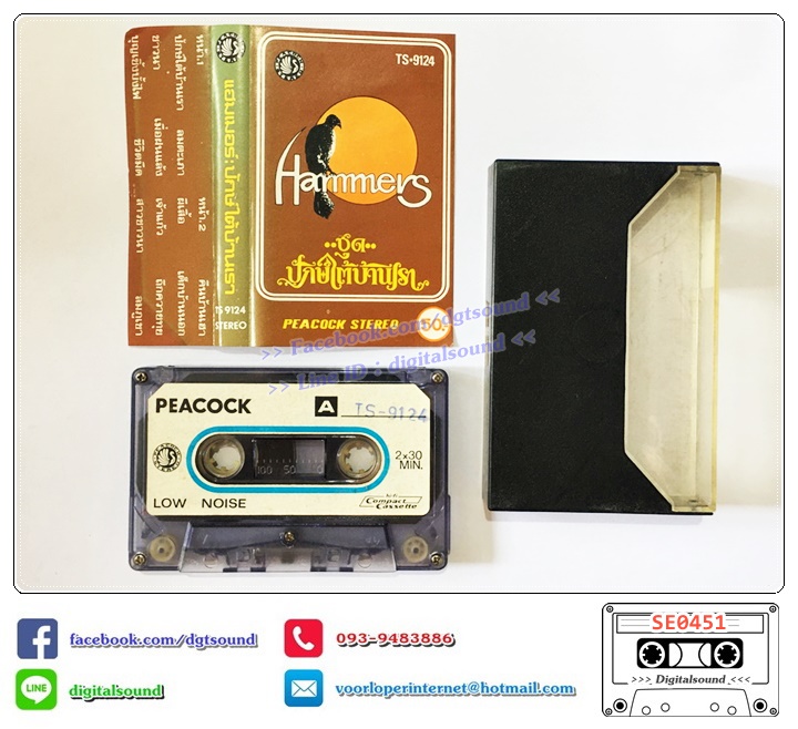 เทปคาสเซ็ท แฮมเมอร์ Hammer อัลบั้ม ปักษ์ใต้บ้านเรา
