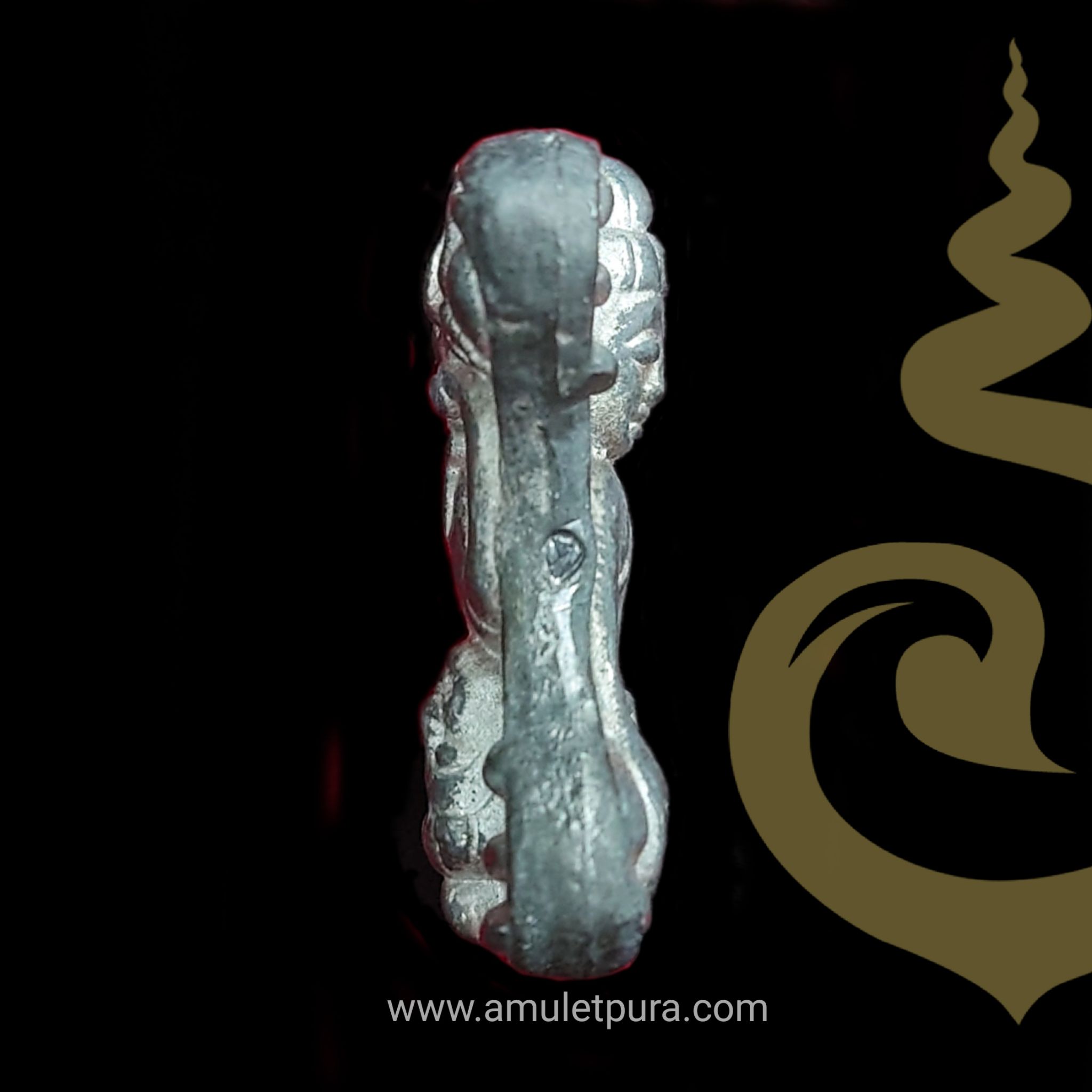 พระมเหศวร นะโภคทรัพย์ (เนื้อชินตะกั่ว) ปี53 หลวงปู่นาม วัดน้อยชมภู่ จ.สุพรรณบุรี (มีโค้ด หมายเลข 3445)