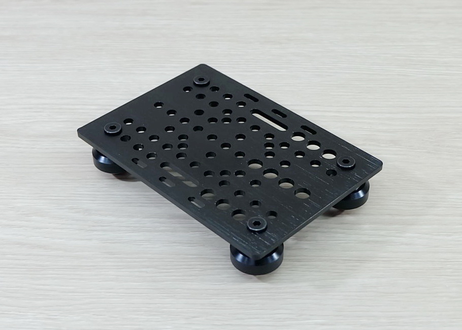 ชุดสำเร็จ V-Slot Gantry Plate 20-80mm T3 x 88 x 127mm + Solid v whee 4 ชุดล้อ