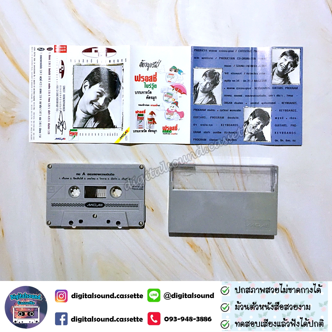 ม้วนเทป เทปคาสเซ็ท กบ ทรงสิทธิ์ อัลบั้ม ขอแสดงความนับถือ