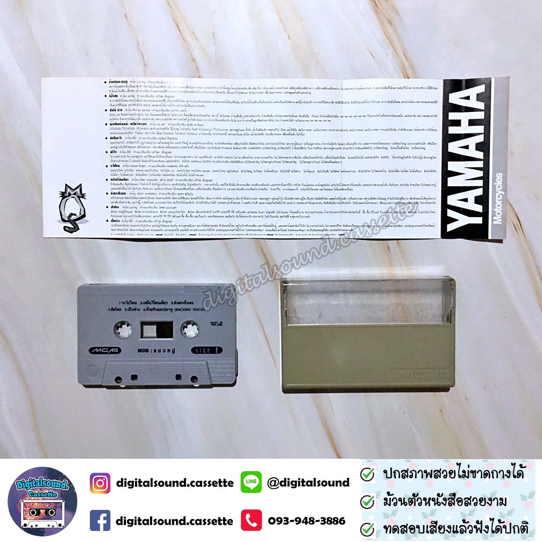 เทปคาสเซ็ท มอส ปฏิภาณ ปฐวิกานต์ อัลบั้ม Mos แมวหมู่