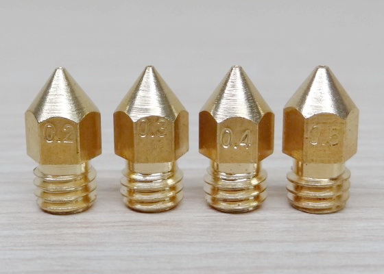 0.3mm Brass Nozzle MK7 For 1.75mm filament