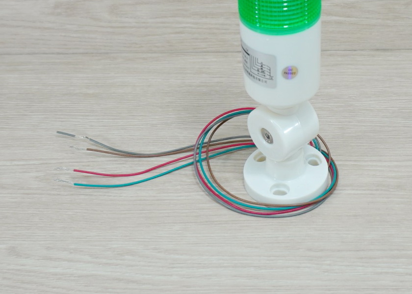 LED 12-24V DC (BEM-X-50-2K-D) Stack Alarm LED Indicator Lamp (Red, Green, มีเสียง กระพริบ)