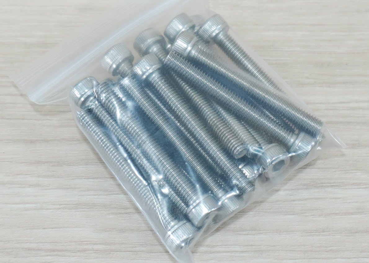 สกรูหัวจมสแตนเลส 304 Screw M5 ยาว 40mm (20ตัว/ถุง)