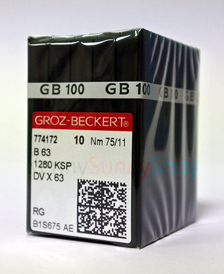 เข็มพ้ง B63/DVX63 RG Nm 75/11