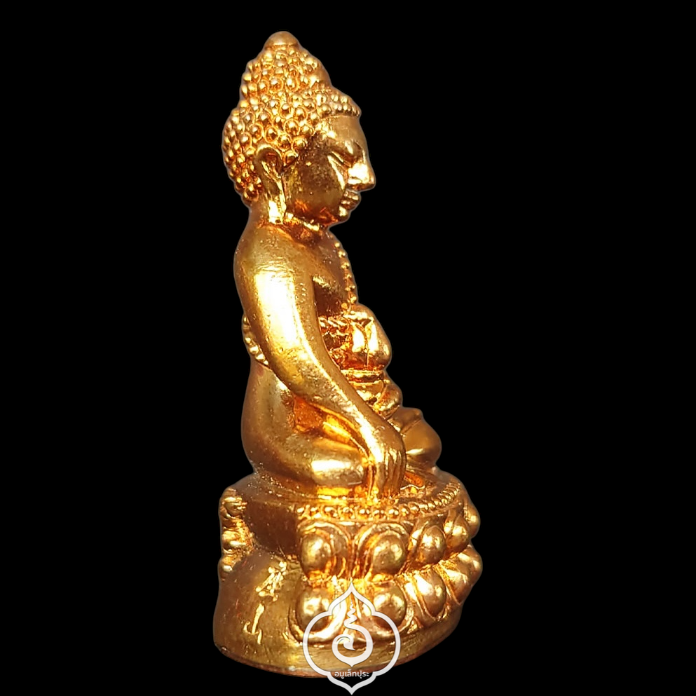 พระกริ่งธงชัยสิทธิโชค เนื้อชนวนเจ้าสัววัดกลางบางแก้ว ปี60 สมเด็จพระมหารัชมงคลมุนี (เจ้าประคุณสมเด็จธงชัย) วัดไตรมิตรฯ กรุงเทพฯ (มีโค้ด หมายเลข 1048)