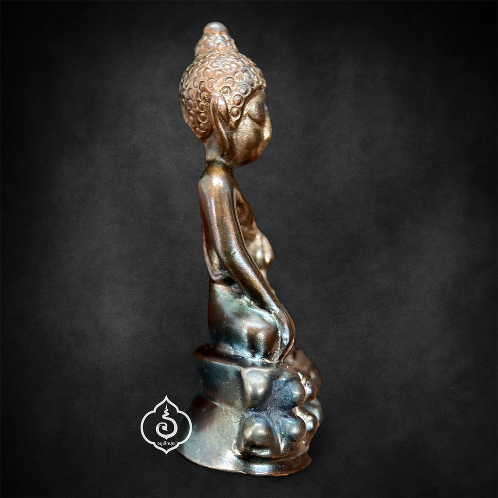 พระกริ่งบาเก็ง (เนื้อนวโลหะ) ปี53 วัดบวรนิเวศวิหาร กรุงเทพฯ (มีโค้ด) มูลนิธิสมเด็จพระญาณสังวร ในพระบรมราชูปถัมภ์ จัดสร้าง