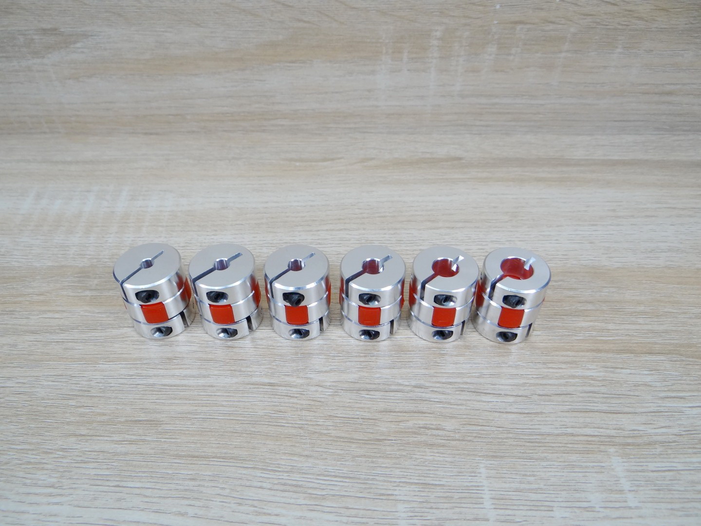 6.35 x 8 mm XB-Plum Flexible Shaft Coupling D25 L30