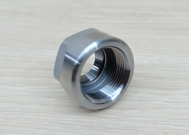 ER20A Chuck Nut - Screw M25x1.5 Silver Type-A