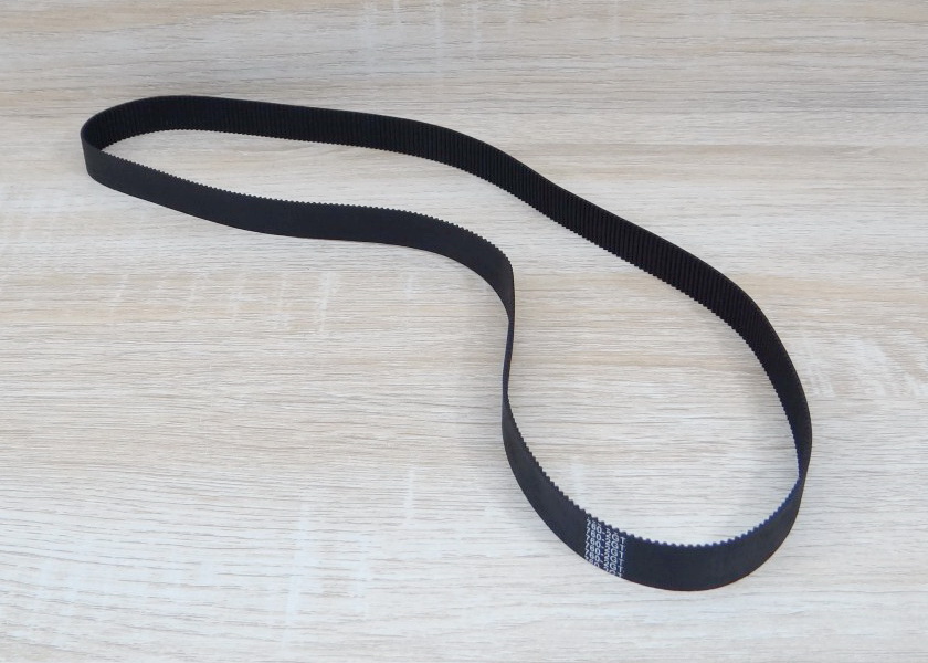 Belt closed loop rubber 760-2GT-15 (Closed-loop length 760mm, GT2 timing belt, width 15mm)