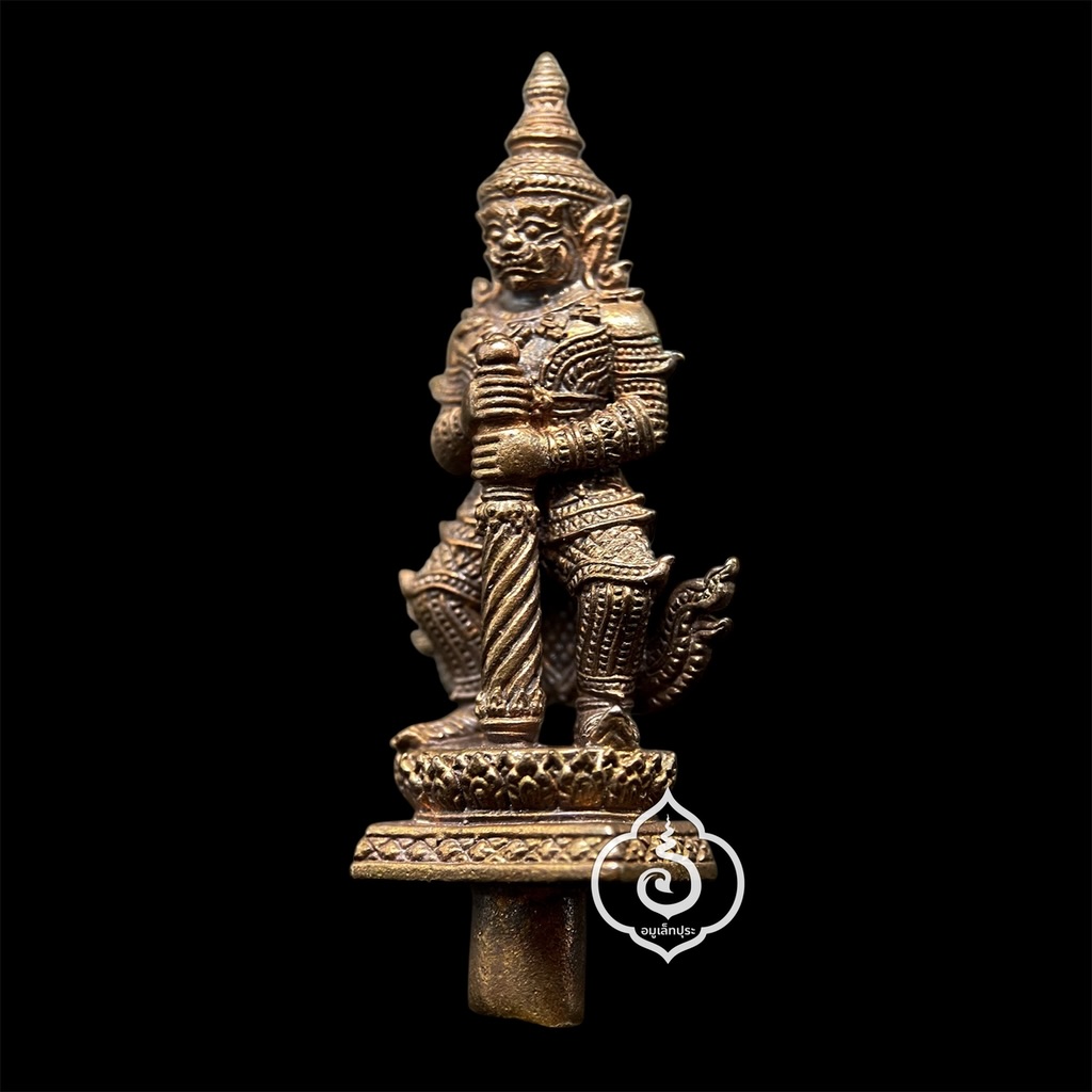 ท้าวเวสสุวรรณ รุ่นเทวานฤมิตร (เนื้อทองแดงผิวไฟติดก้านช่อ) ปี63 หลวงพ่อพัฒน์ วัดห้วยด้วน จ.นครสวรรค์ (มีโค้ด หมายเลข 630)