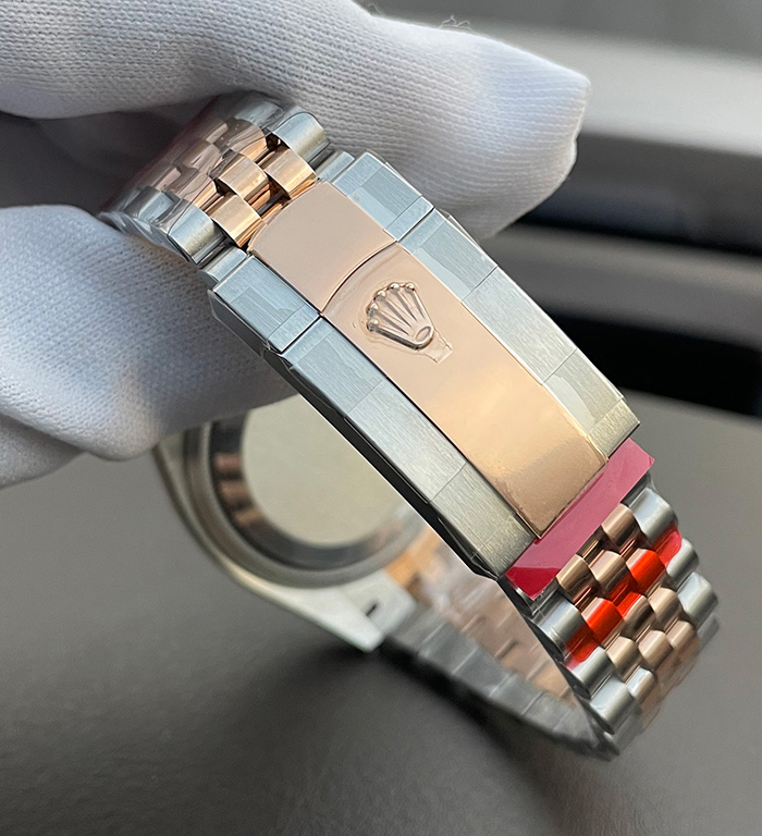 ROLEX DATEJUST 36 MM. ROSEGOLD EWF