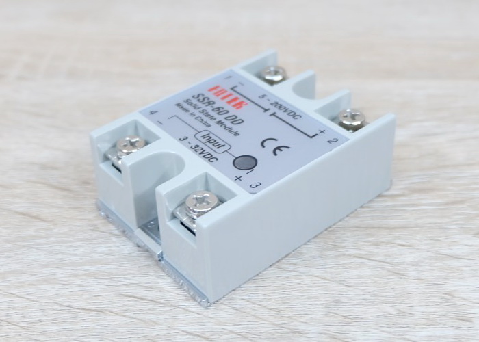 Solid State Relay SSR-60DD, 60A (5-200VDC /3-32VDC)