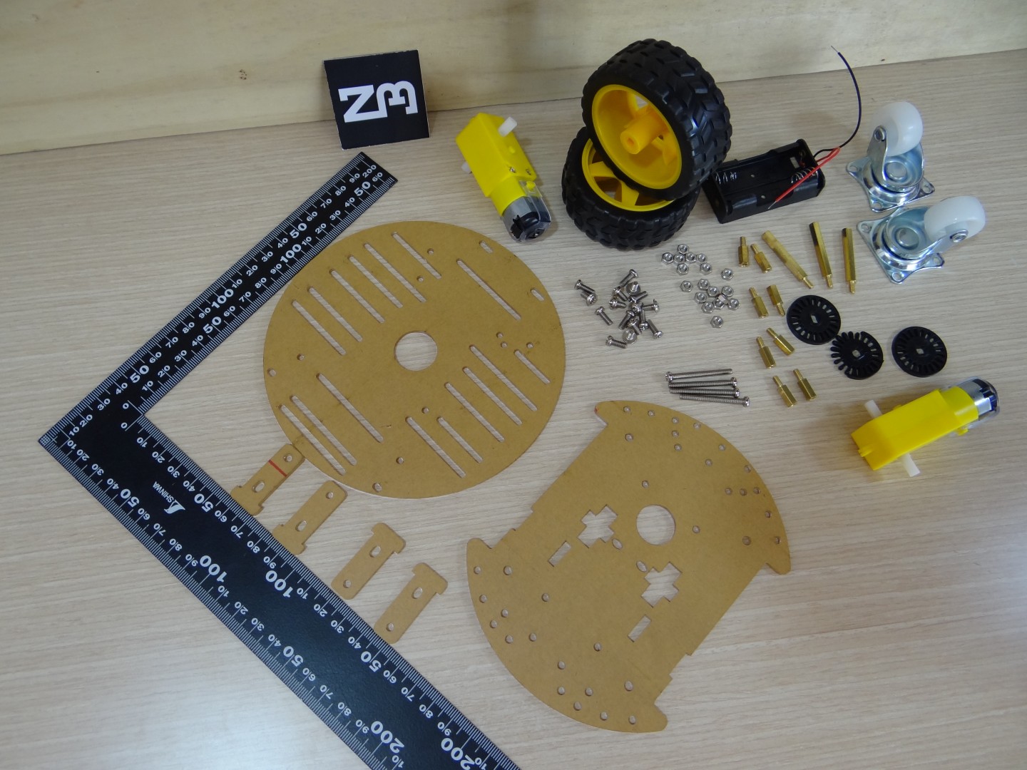 Smart robot mini car chassis 2wd RT4