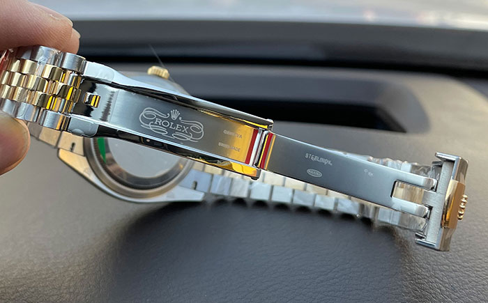 ROLEX DATEJUST 36 MM. YELLOWGOLD EWF