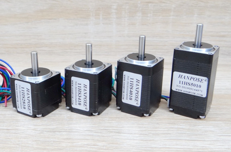 HANPOSE - Stepper Motor (Nema11) แรงบิด 17 N.cm 1.0A (11HS5010)