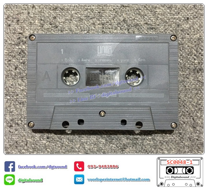 เทปคาสเซ็ท นกแล อัลบั้ม ทิงนองนอย