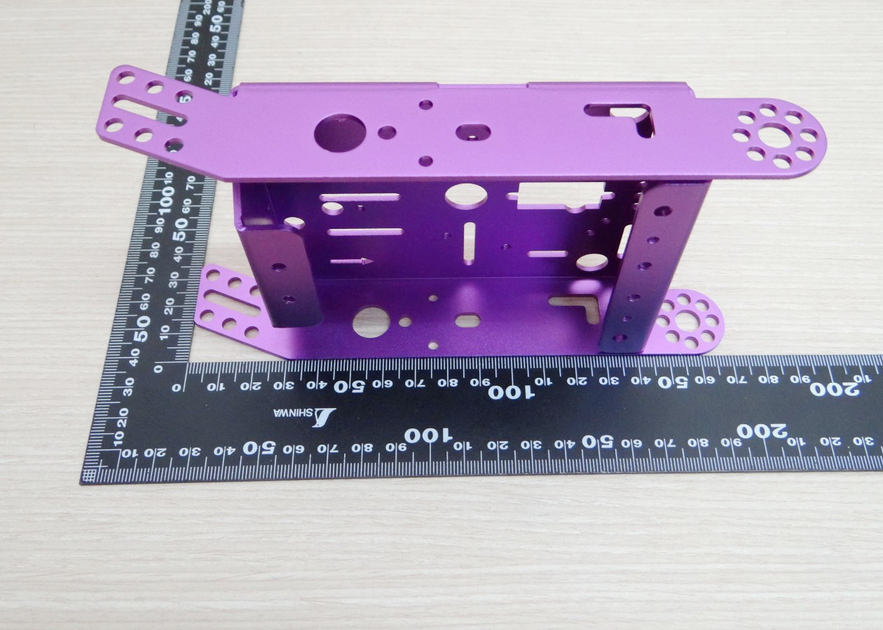 Aluminum Robot Chasis DIY (Purple)