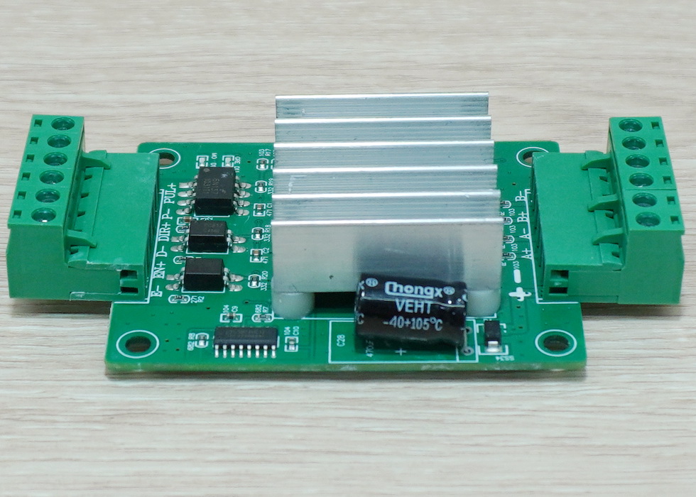 TB6600 Microstep Driver Peak 4A, 9-40 VDC, 2-Phase, 32 subdivision