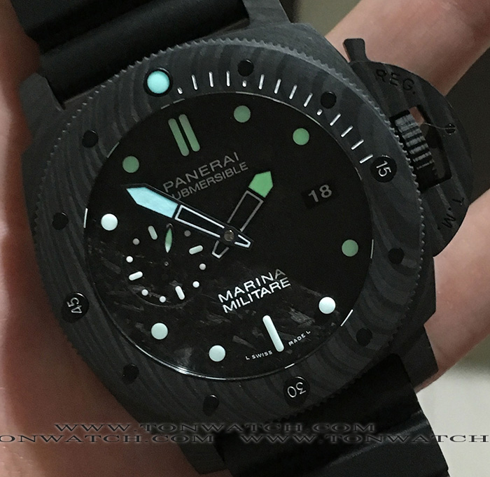 Pam979 VSF PANERAI SUBMERSIBLE CARBOTECH