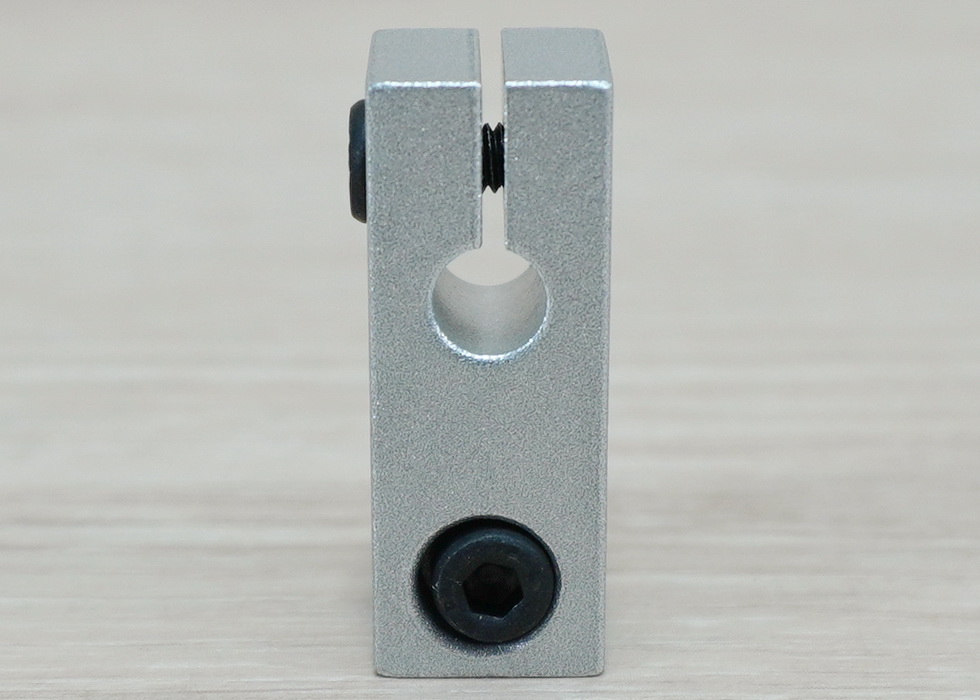 6mm x 6mm Holes Cross Shaft Support Aluminum Alloy