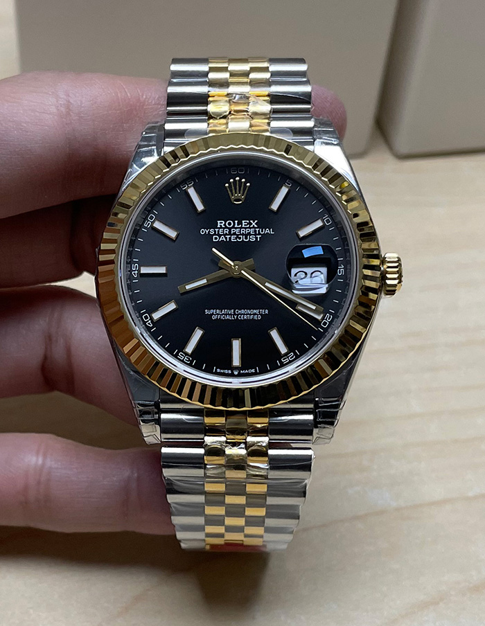ROLEX DJ 41 MM. YELLOWGOLD VSF