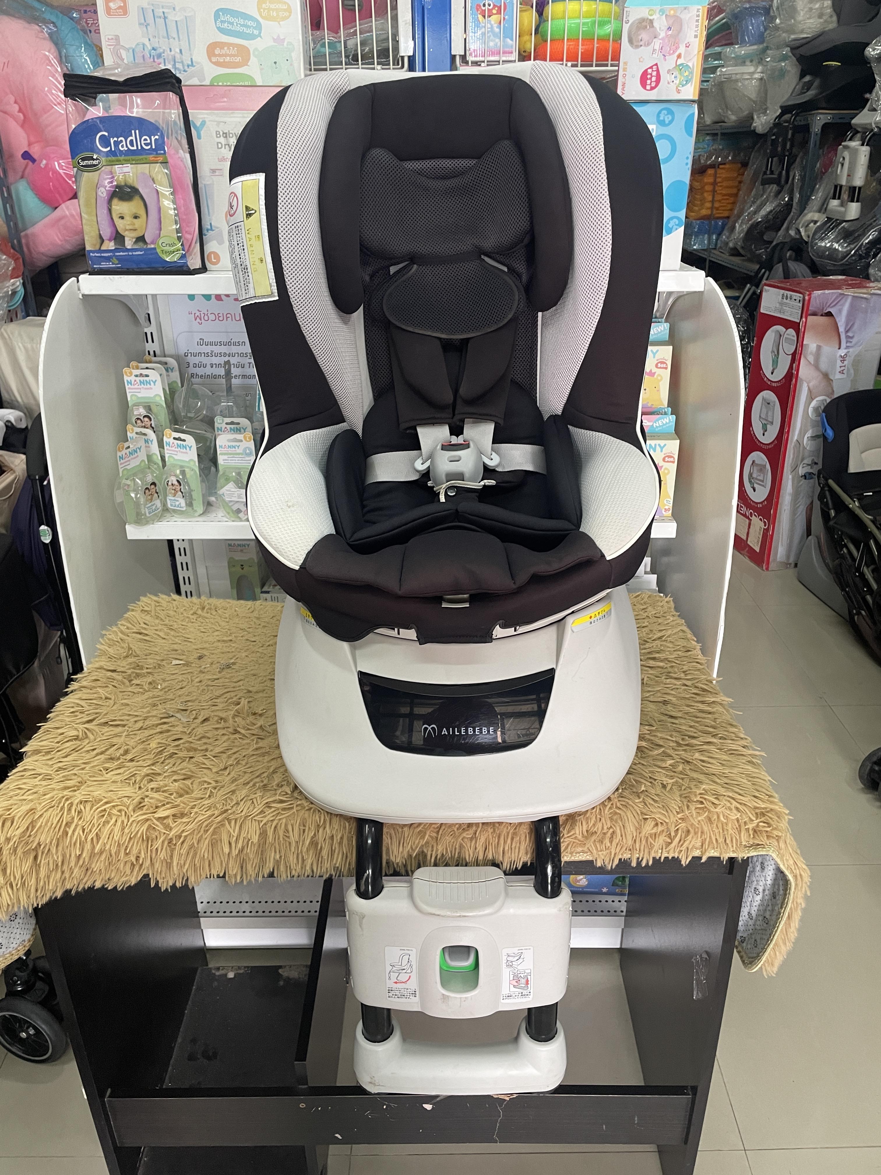 Ailebebe คาร์ซีท Ailebebe รุ่น Kurutto NT พร้อมชุดซัพพอร์ต สภาพสวย 85%