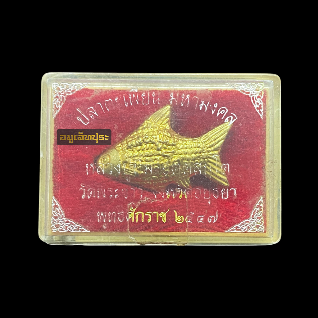 ปลาตะเพียน มหามงคล ปี47 หลวงปู่ทิม วัดพระขาว จ.พระนครศรีอยุธยา