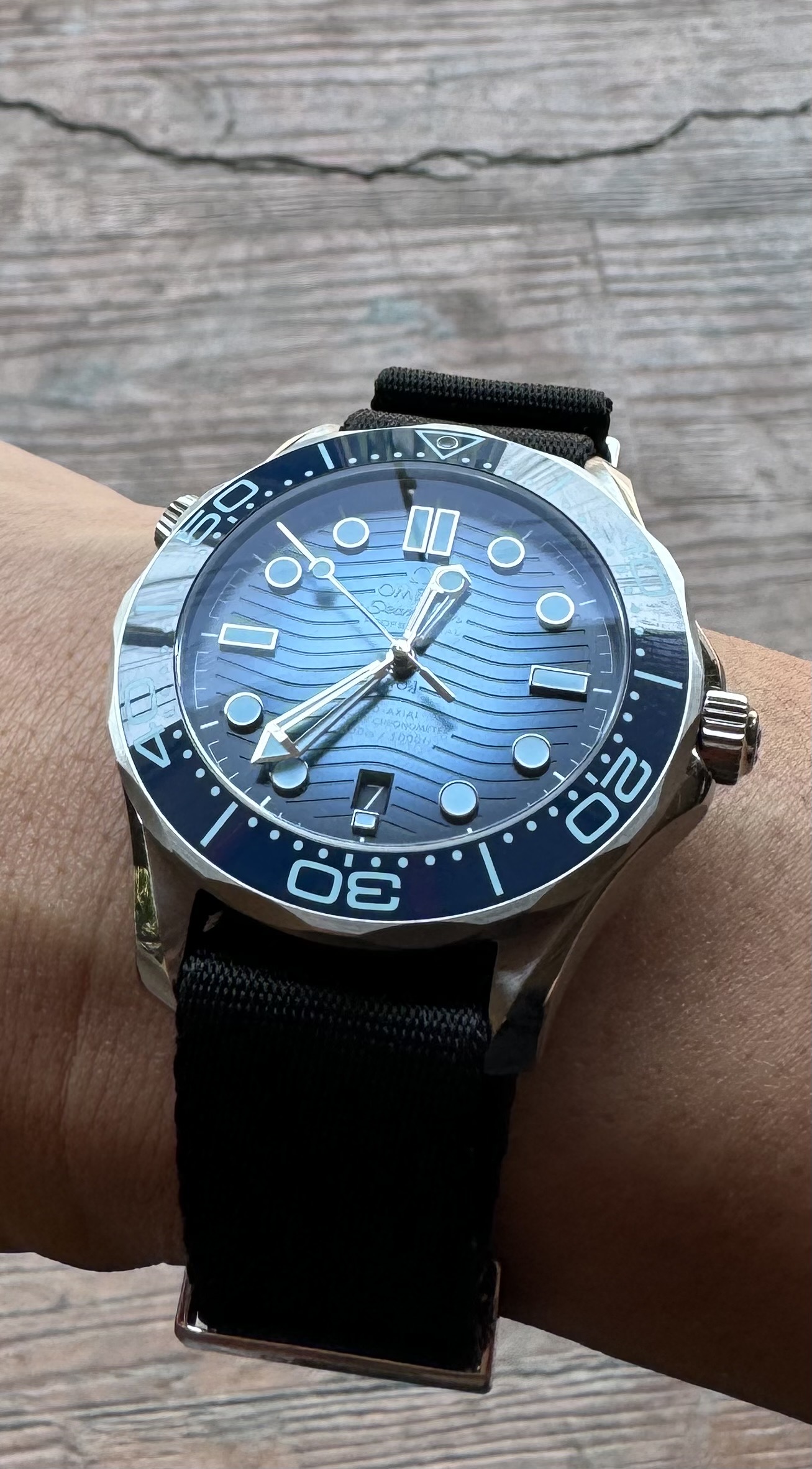 OMEGA SEAMASTER SUMMER BLUE VSF