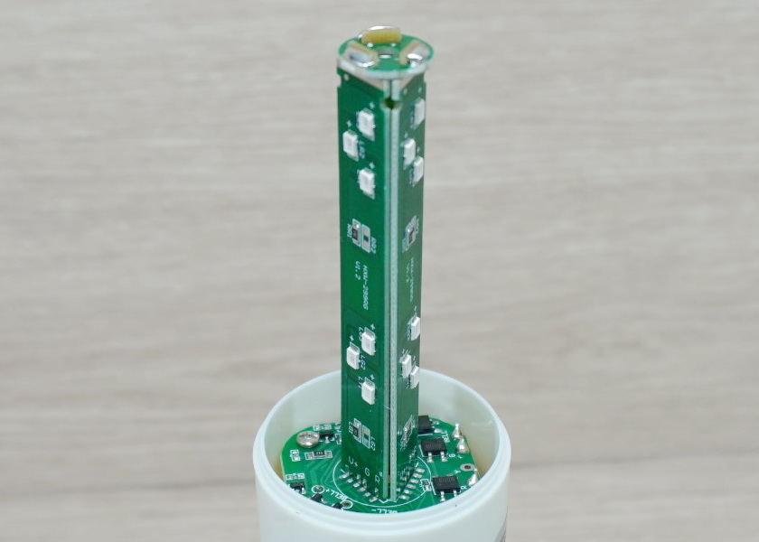 LED 12-24V DC (BEM-X-50-2K-D) Stack Alarm LED Indicator Lamp (Red, Green, มีเสียง กระพริบ)