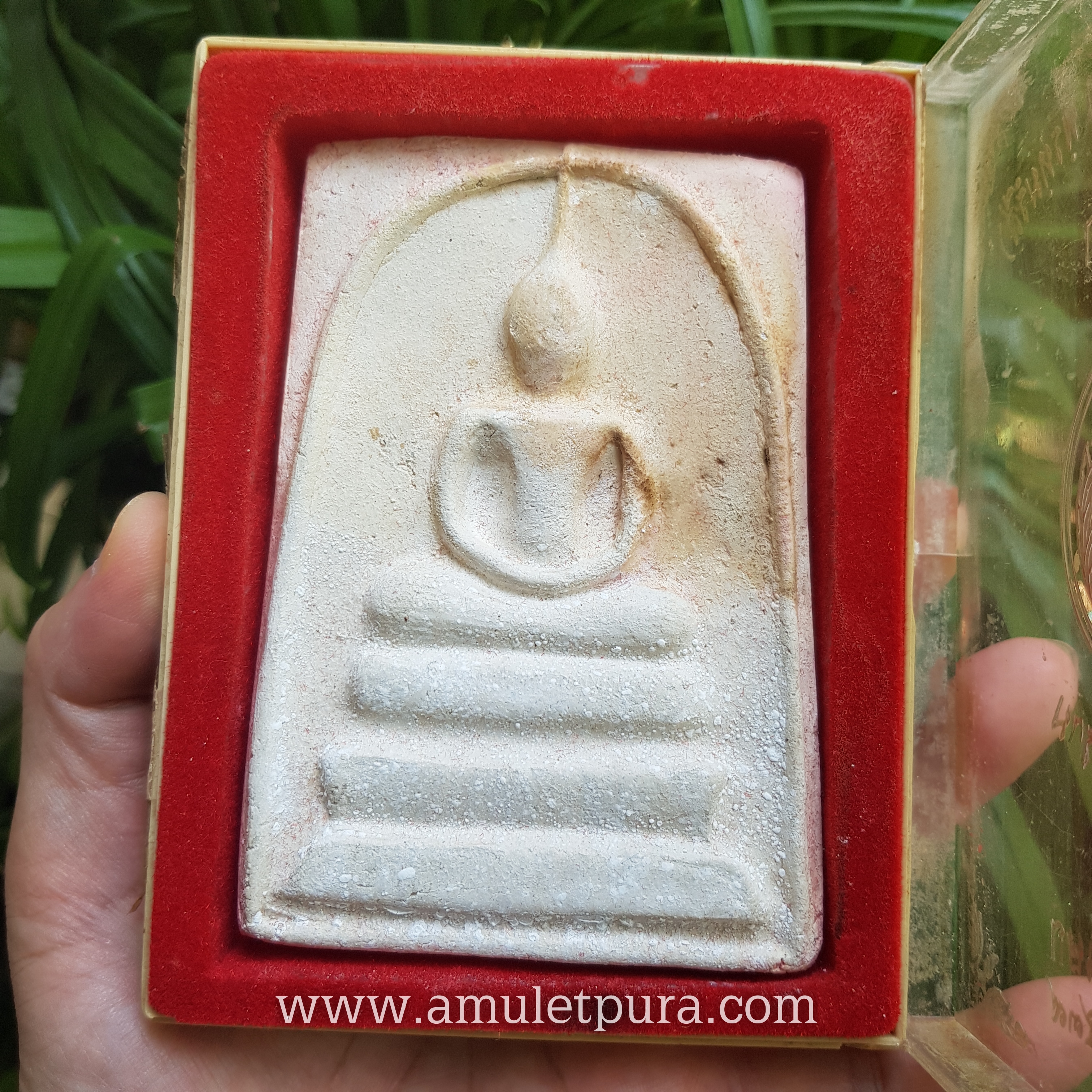 พระสมเด็จวัดระฆัง พิมพ์จัมโบ้ รุ่นแรก ปี39 วัดระฆังโฆสิตาราม กรุงเทพมหานคร(ด้านหลังองค์พระมีปั๊มตรายางวัดรูประฆัง)