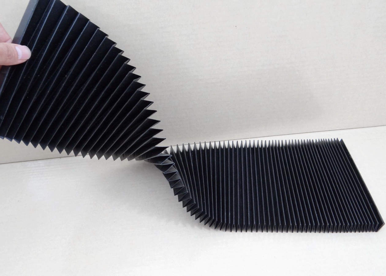 16.5 x 1.5 cm Shape Flexible Dust Protective Cover 100cm