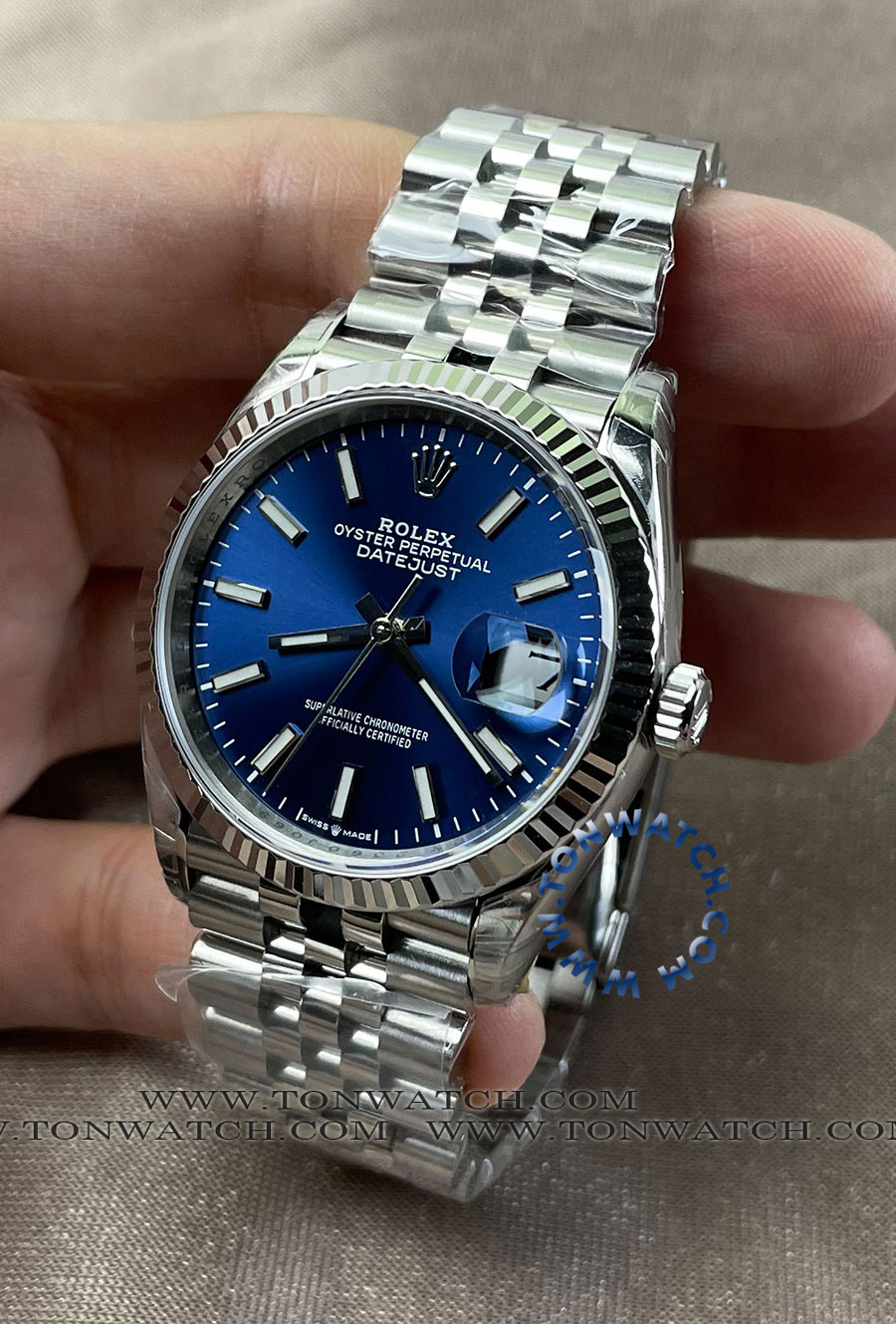 ROLEX DATEJUST 36 BLUE (VSF)