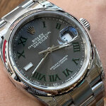 ROLEX DATEJUST 36 Wimbledon (VSF)