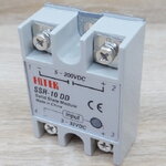 Solid State Relay SSR-10DD, 10A (5-200VDC /3-32VDC)