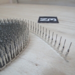 Male Dupont Pin Connector Terminal 2.54 mm (แพ็ค 100 ตัว) ไส้โลหะ