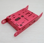 Aluminum Robot Chasis DIY (Red)