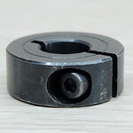 SCS 10x24x9 mm (IDxODxThickness) 45 Steel - Open type optical axis fixing ring