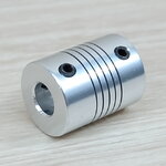 8 x 10 mm RS-Flexible Shaft Coupling D20 L25 mm