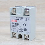 Solid State Relay SSR-60DD, 60A (5-200VDC /3-32VDC)