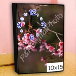 อัดรูปออนไลน์ ล้างรูปราคาถูก ขนาดอัดรูป 10x15 + กรอบลอย + นาฬิกา